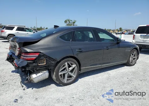 2024 Genesis G80 Sport Prestige из США, поврежденный, VIN KMTGA4SC3RU206480